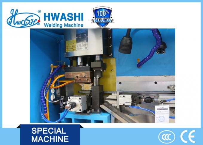 Hwashiの自動抵抗の点の溶接工、銅の編みこみのワイヤー溶接機