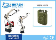 CNC HwashiSix Axis Industrial Industrial Welding Robots Arm 1400mm Reaching Distance