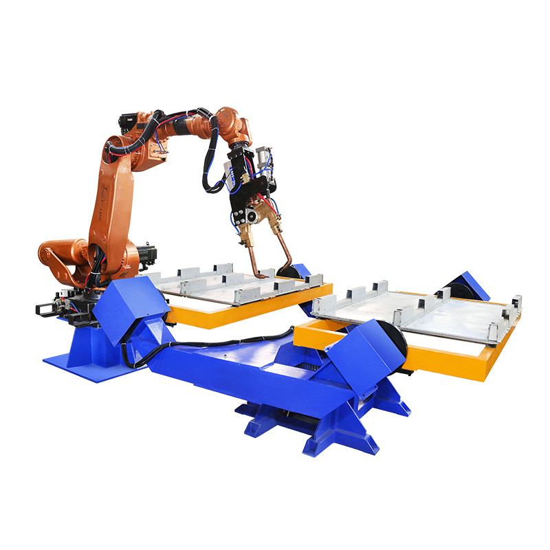 HWASHI産業用溶接ロボット 6 ドフ ロボットアーム 一軸垂直回転位置付け器の2セット