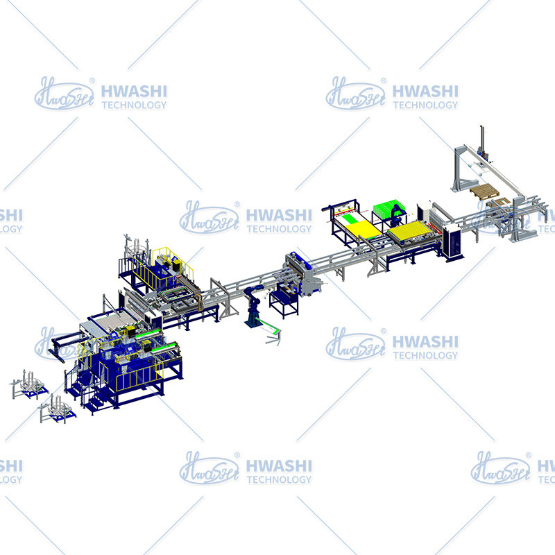 自動化ワイヤメッシュデッキ生産ラインのためのワイヤメッシュ溶接機