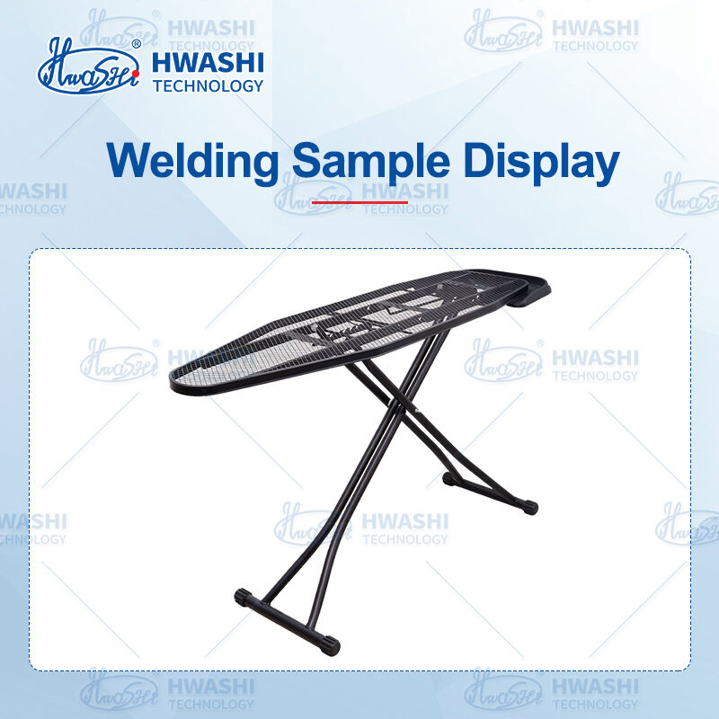 Automatic Ironing Board Rack Production Line with Fully Unmanned Operation, Patented Clamping System, and Multi-Point Welding