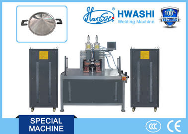 Hwashi CCC/のセリウムは1つの年の保証が付いている横のタイプ ステンレス鋼の鍋の耳の溶接機を修飾しました