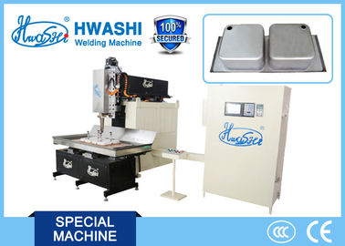 Hwashiホテルの/Restaurantの流しのための1つの年の保証9.5V AC自動CNCの継ぎ目のステンレス鋼の溶接機