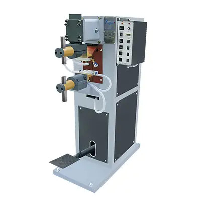 HWASHIのフィートによって作動させた点の溶接工の薄板金のフィートはスポット溶接機械を作動させた