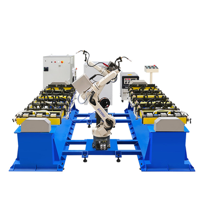 Hwashi産業ミグ溶接のロボットは貯蔵の棚フレームのための溶接ロボットを発する