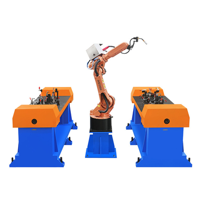 Hwashiのオートバイ フレームのアーク溶接のロボット1.4m腕のミグ溶接のロボット