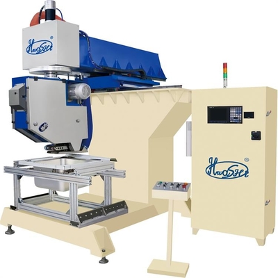 ステンレス鋼のキッチン シンク用の CNC 3 軸制御エッジ研削および研磨機