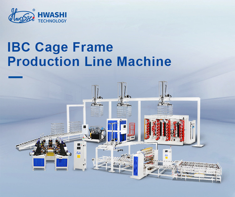 IBC フレームのための広い面積の自動ケージの溶接機高速高精度