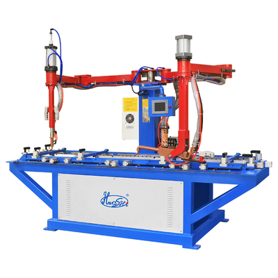 懸垂式銃点溶接機 800mm X 800mm HWASHI MF DC 屋根タイプ