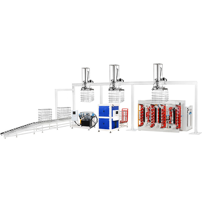 Hwashi IBCグリッド溶接機 IBCワイヤーメッシュ IBCトート IBCフレーム折りたたみ機