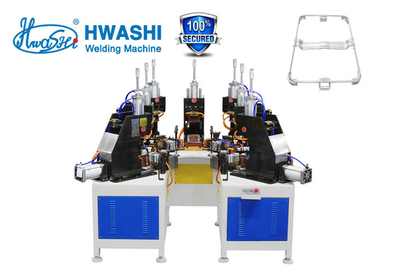 Hwashi Ibcタンクステンレス鋼管型ケージベースパイプ溶接機