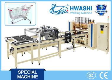 HWASHIのスーパーマーケットの棚の溶接のための分岐点の金網の溶接機