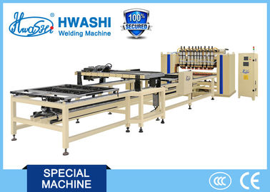 HWASHIの多数のヘッド自動ケーブル・トレーの鋼線の網の溶接機