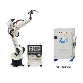 鋼鉄物質的な自動溶接のロボット、6つの軸線の工業用ロボット220/380V