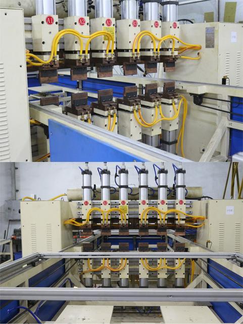 コンデンサー冷却装置Bundyの管ワイヤー溶接機の金網の製造業