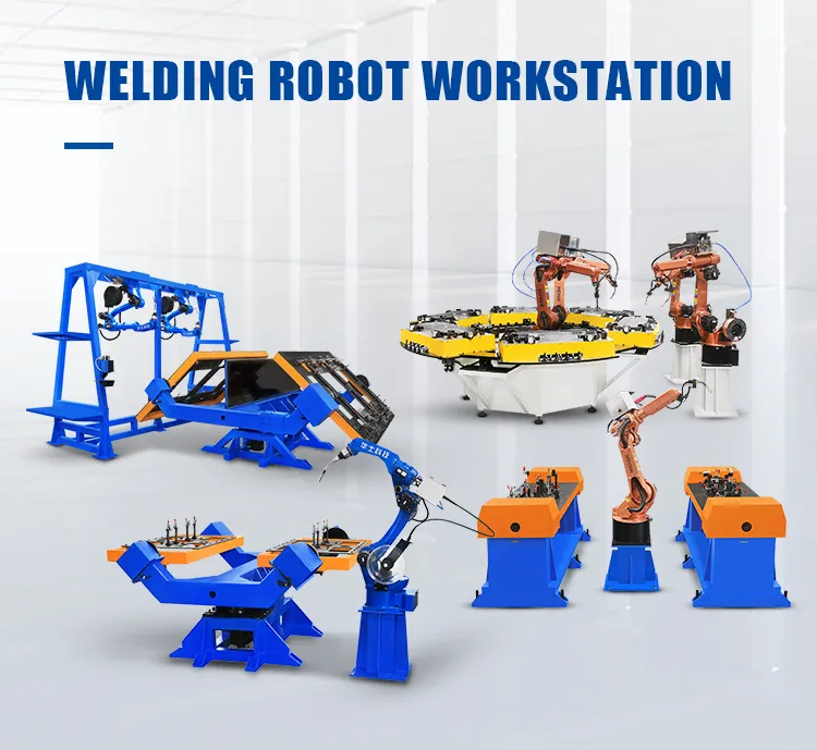 Hwashi産業用CNC溶接機 セルボ付き6軸ロボット,溶接ロボットアームポジショナーラック,自動TIG溶接ロボット 3