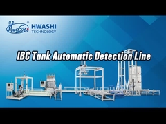 1000L 1200L IBC タンクケージ検出ライン IBC 漏れ試験機