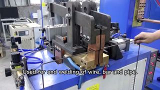 ワイヤー用自動突合せ溶接機